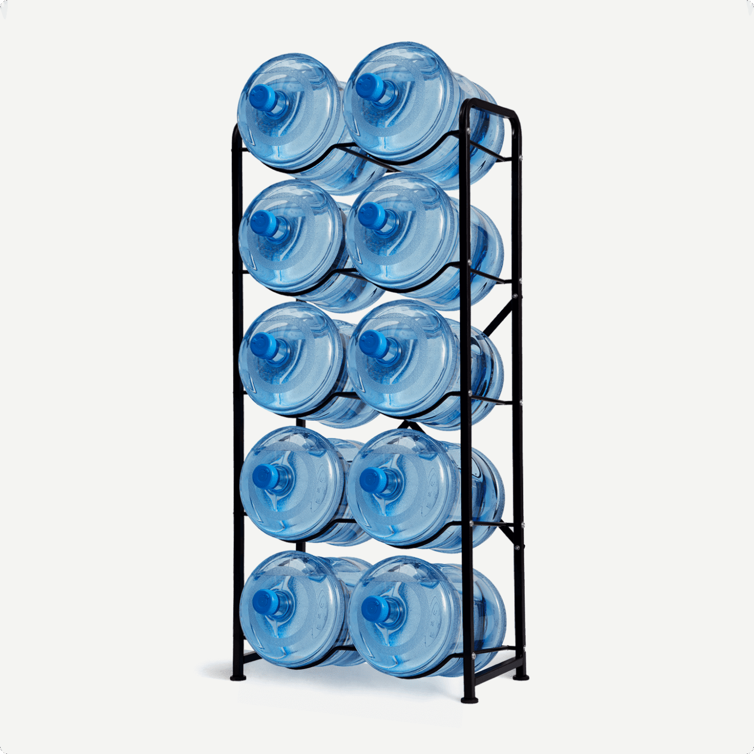 Heavy-Duty 5-Gallon Water Bottle Rack