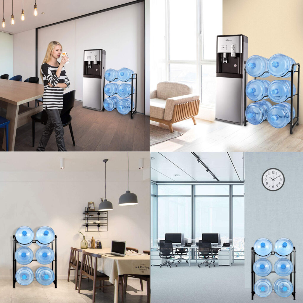 5 gallon water jug storage