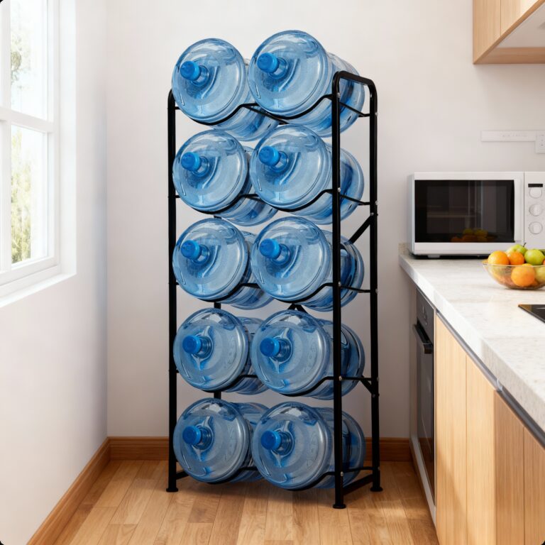 HomStora 5-Gallon Water Jug Storage Rack: The Perfect Starter Project for DIY Enthusiasts