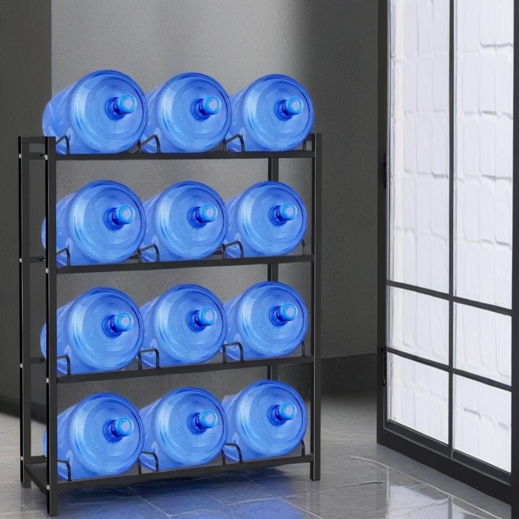 Heavy Duty Carbon Steel 5 Gallon Water Dispenser Jug Holder Stand