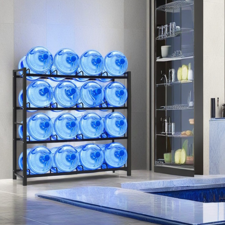 Café Owner’s Take: Commercial 5-Gallon Bucket Rack Boosts Kitchen Efficiency