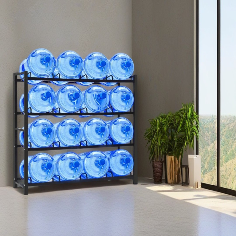 HomStora 5-Gallon Bucket Rack: Elevate Space & Style for Floral Studios