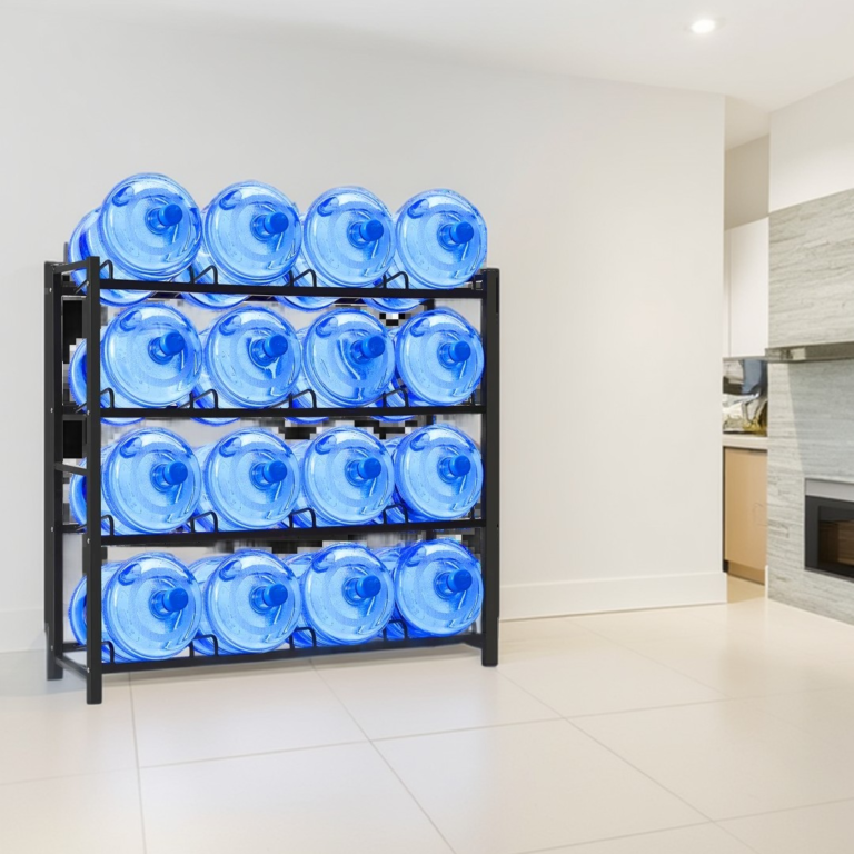 Mom of Active Kids Review: HomStora 5-Gallon Bucket Rack – Safety & Tidiness for the Family Home