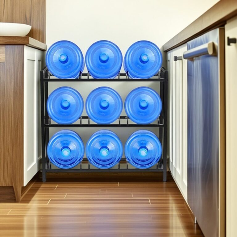 Say Goodbye to Garage Clutter: HomStora Smart Bucket Rack Doubles Your Space