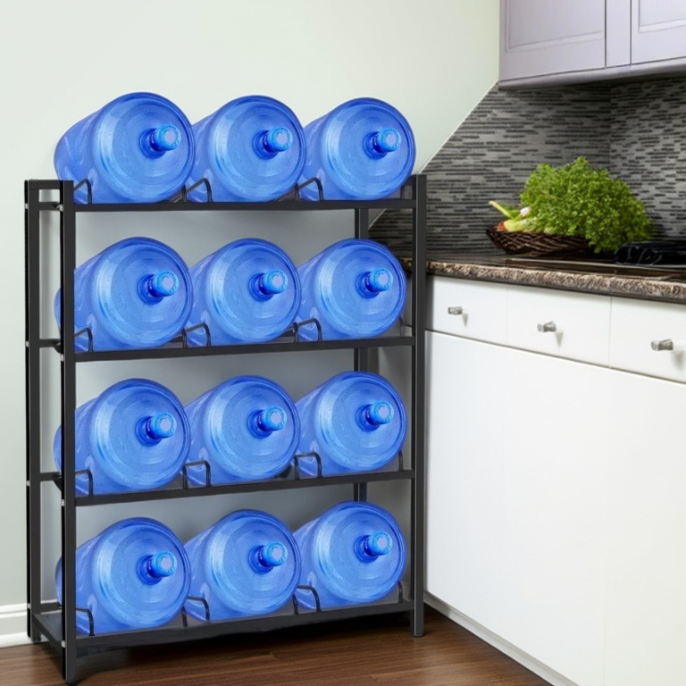 HomStora 5-Gallon Water Jug Rack: The Perfect Water Storage Solution for Community Properties