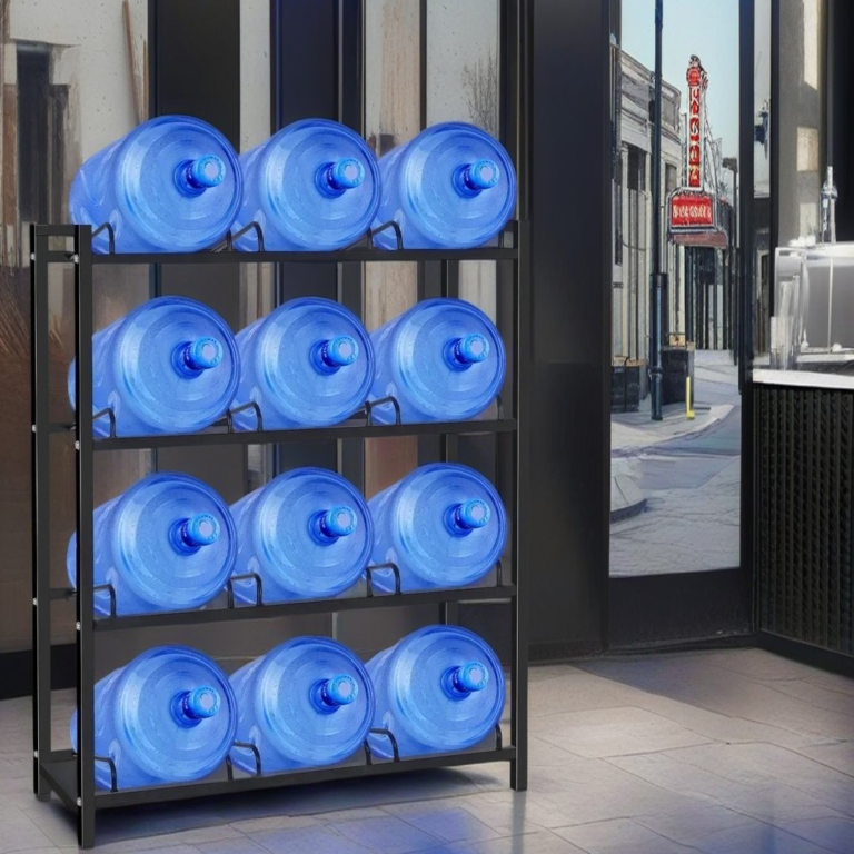 Say Goodbye to Garage Clutter: HomStora Smart Bucket Rack Revives Your Space