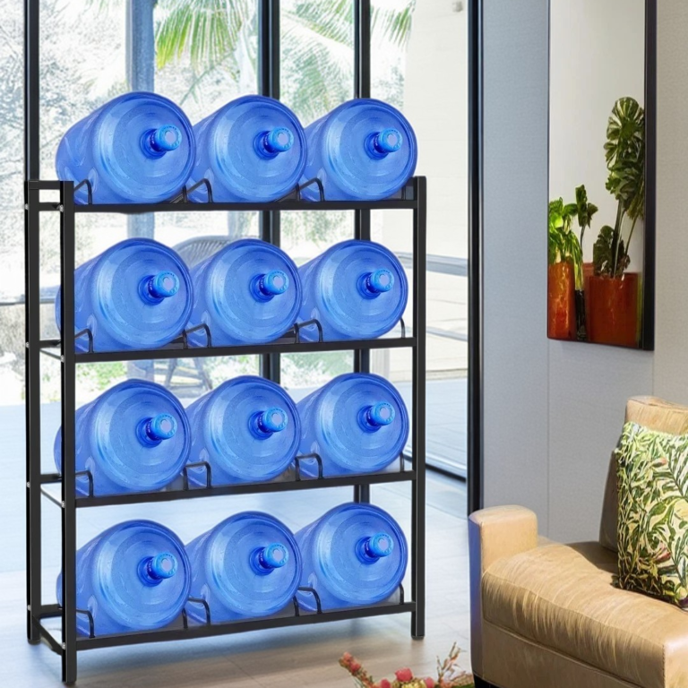 HomStora 5-Gallon Water Jug Rack: The Ultimate Water Storage Solution for Farms & Ranches