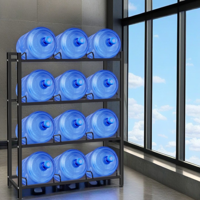 HomStora 5-Gallon Water Jug Rack: The Ultimate Water Storage Solution for Gyms