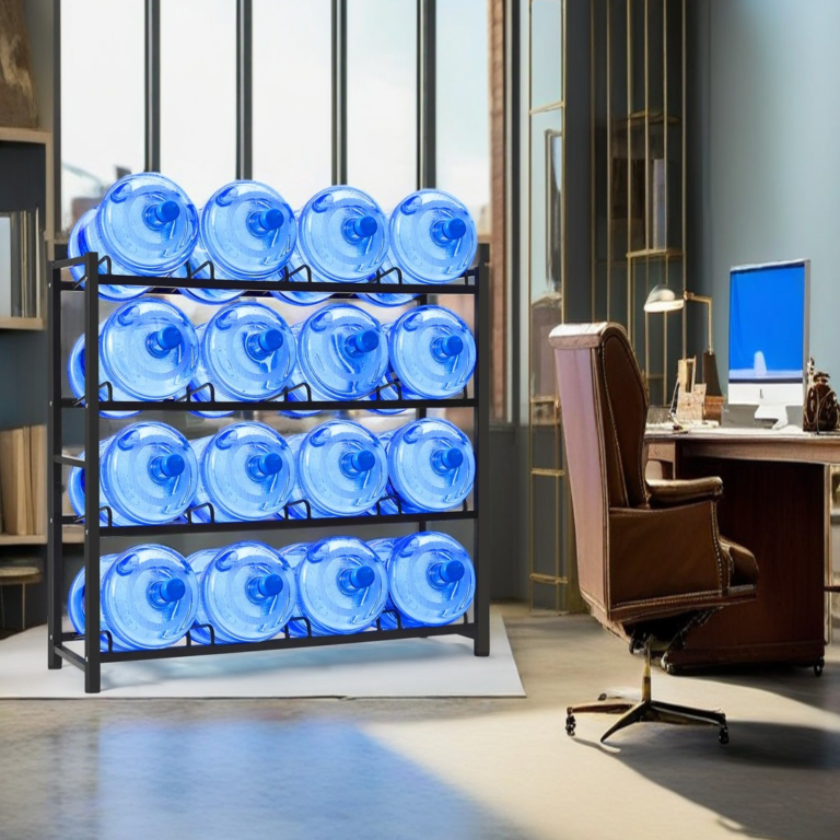 HomStora 5-Gallon Jug Rack: The Storage Hack for Urban Apartment Dwellers