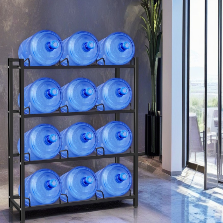 HomStora Review: The Trusted 5-Gallon Water Bottle Storage Rack for American Families