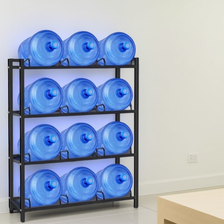 HomStora 5-Gallon Water Bottle Storage Rack: The Garage Organizer You’ve Been Needing