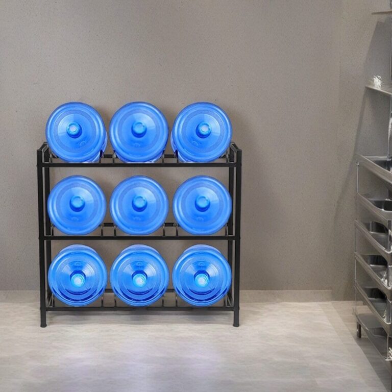 Construction Site Water Bottle Rack Practical Configuration: Drinking Water Security Solutions for Building Sites