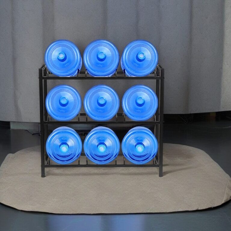HomStora 5-Gallon Water Bottle Rack: Your Must-Have for Emergency Water Storage