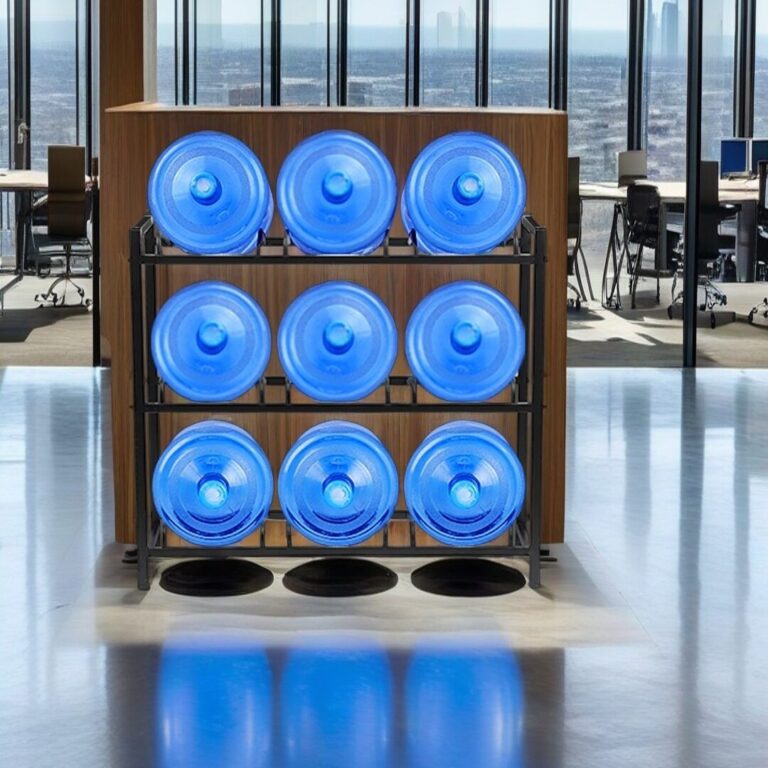 HomStora 5-Gallon Water Bottle Storage Rack: Versatile Uses for Every Space