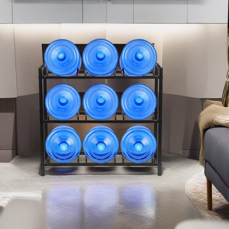 HomStora 5-Gallon Water Bottle Rack: My Garage Game-Changer