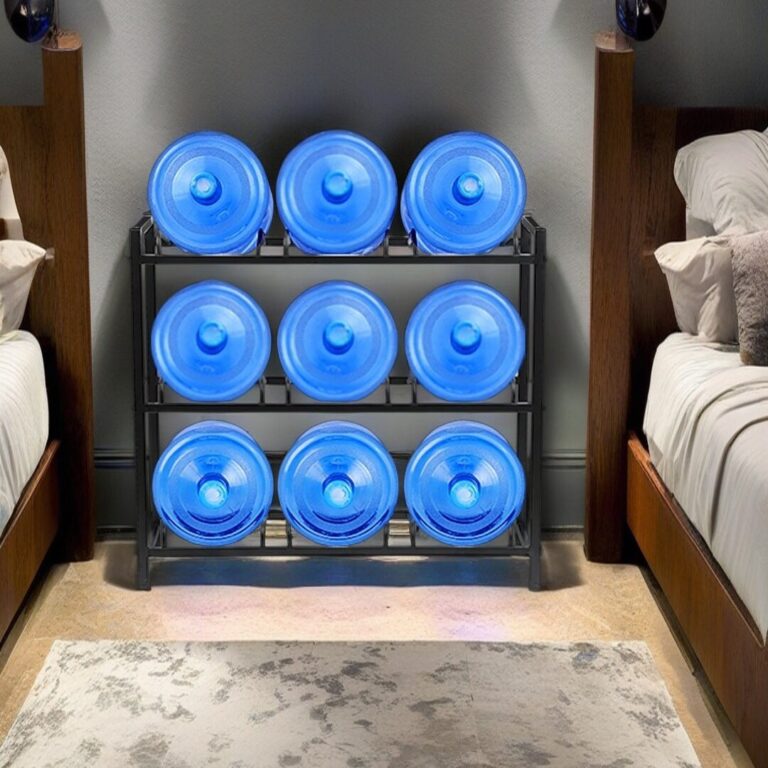 HomStora 5-Gallon Water Bottle Storage Rack: Fix Your Garage Clutter for Good