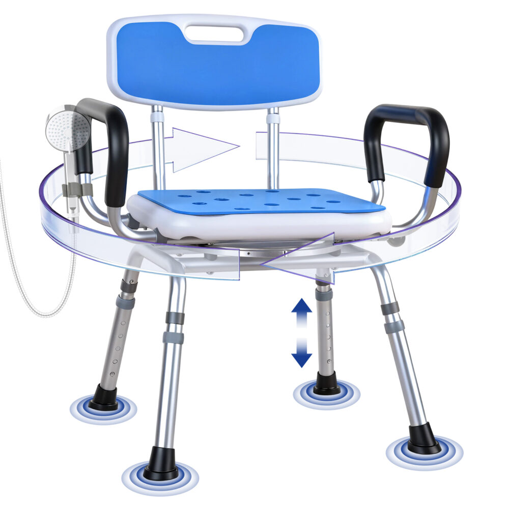 Blue Shower Chair