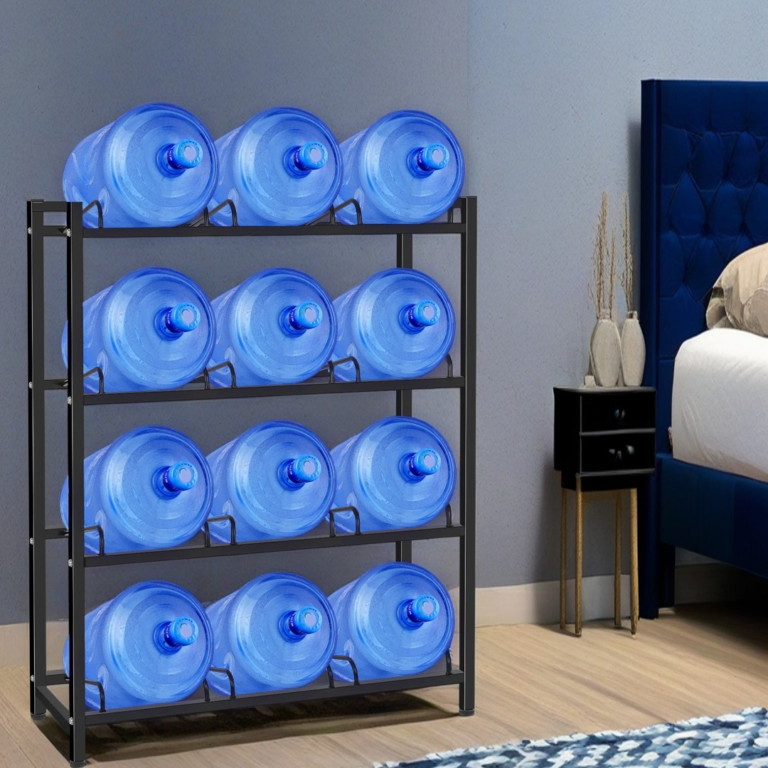 No-Drill Water Solution for Renters: The Portable Water Bottle Rack You Need