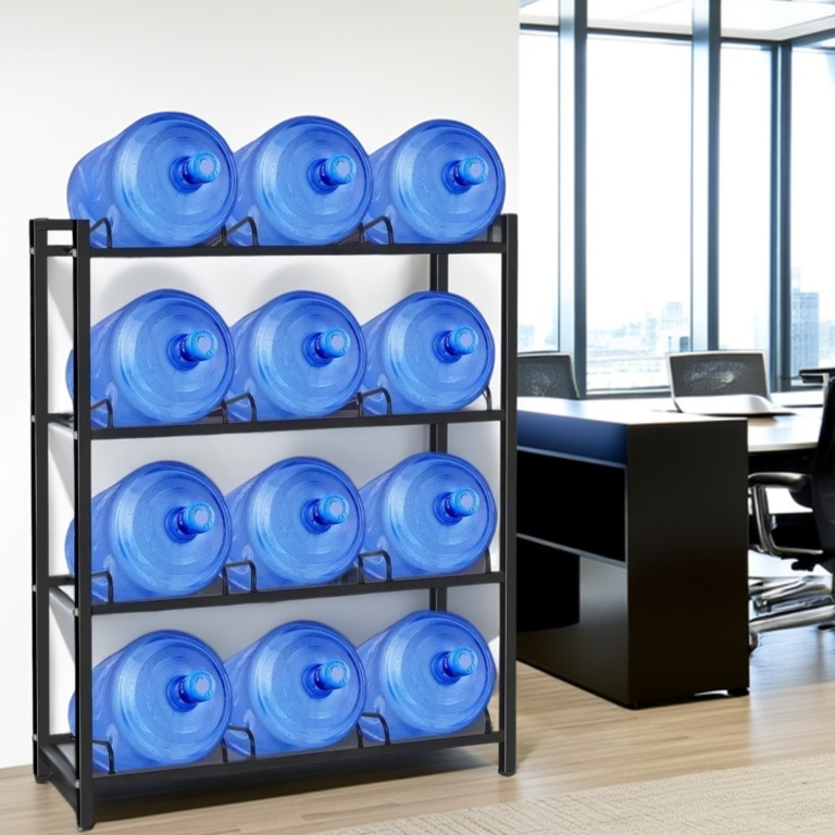 Office Pantry Makeover: One Rack Builds a Hassle-Free Water Station for the Whole Team