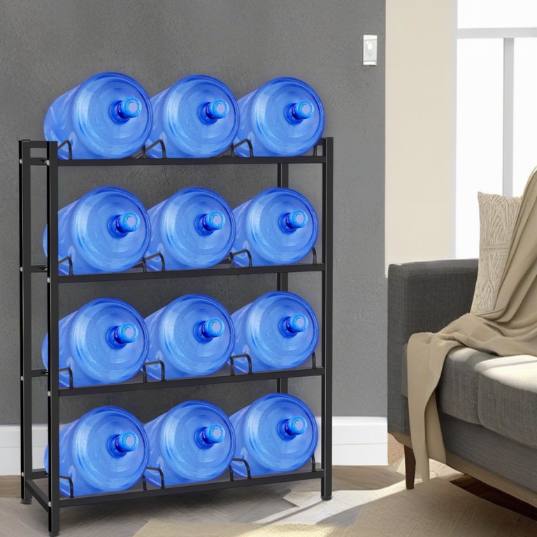 HomStora 5 Gallon Water Bottle Storage Rack: Upgrade Your Backyard Life