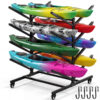 Kayak Storage Rack with Wheels