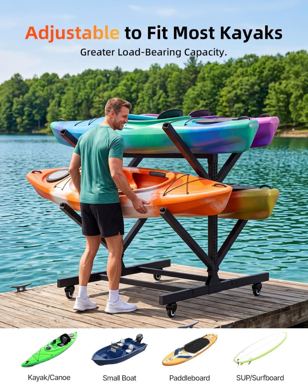 water sports storage rack