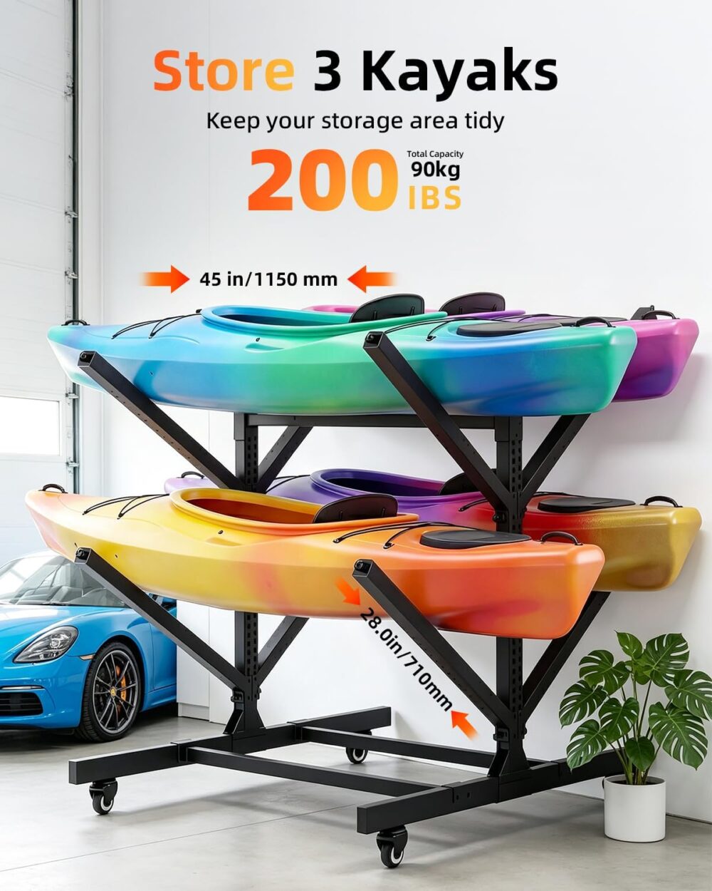 surfboard storage rack