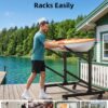 space saving kayak storage