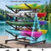 kayak storage rack 4 tier